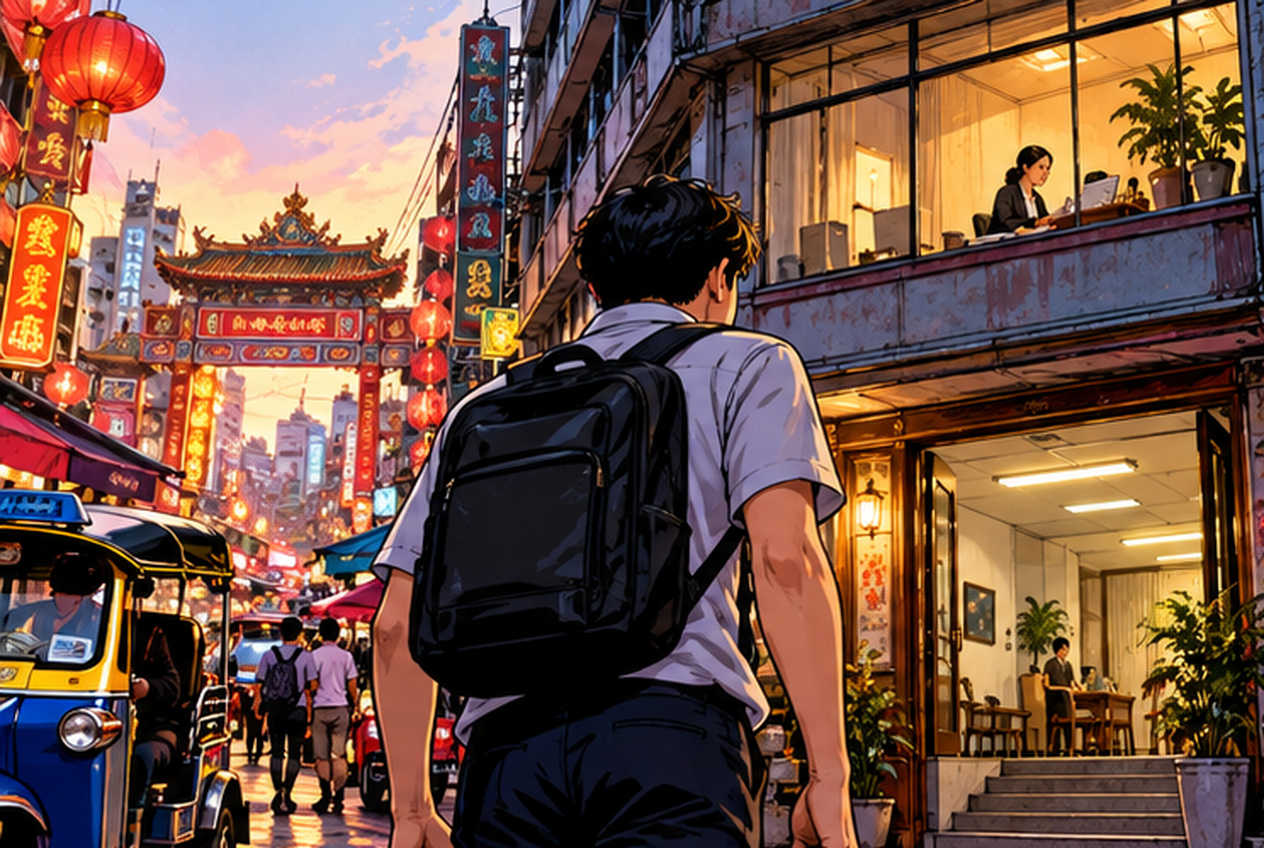 初出勤日に40万バーツ超が消えた――バンコクの新人は、どうやって経営者の私室へ？